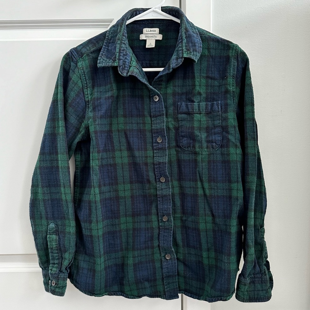 L.L. Bean Flannel Relaxed Fit